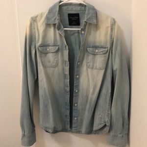 Denim button up